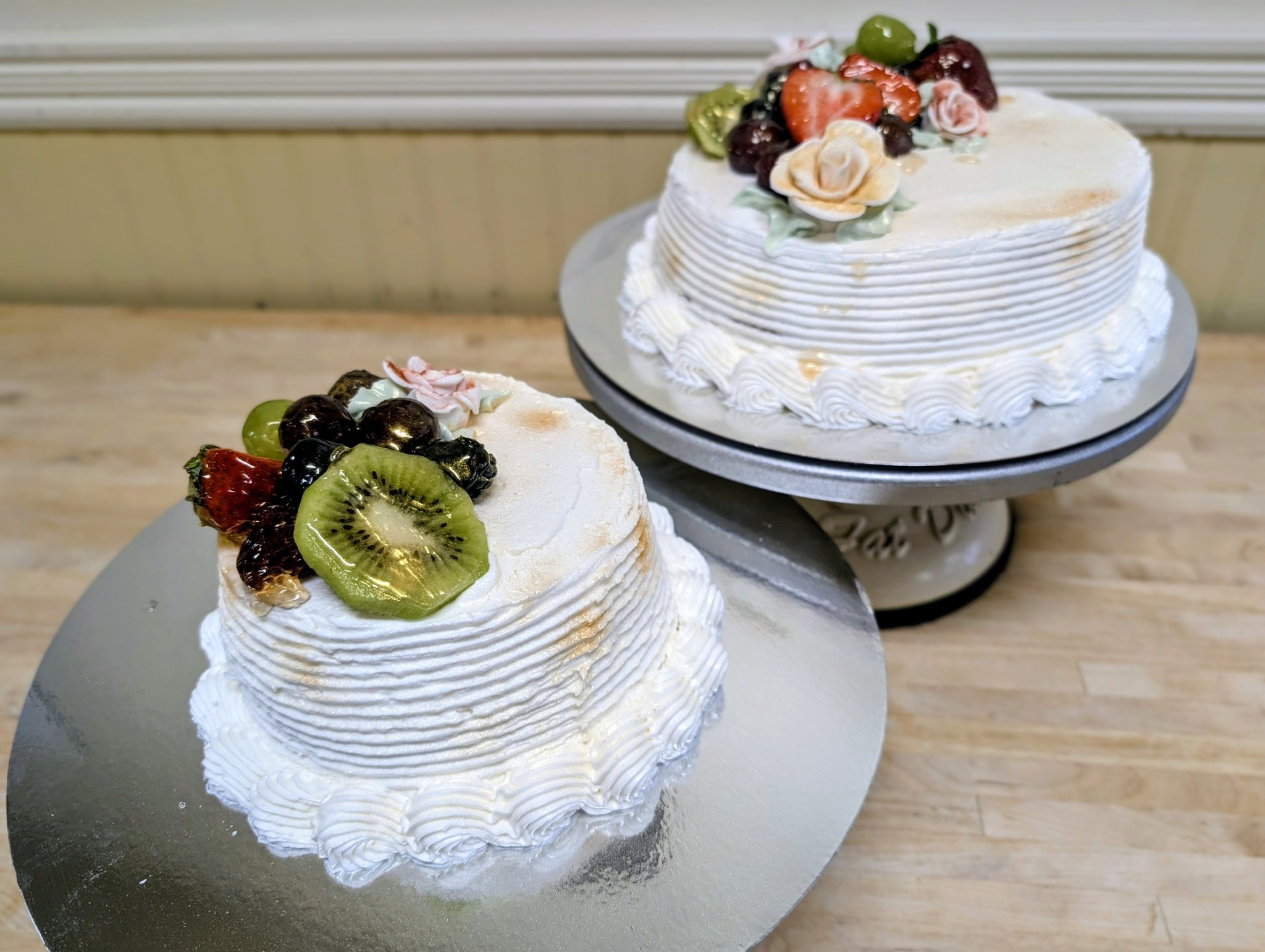 Gâteaux décorés