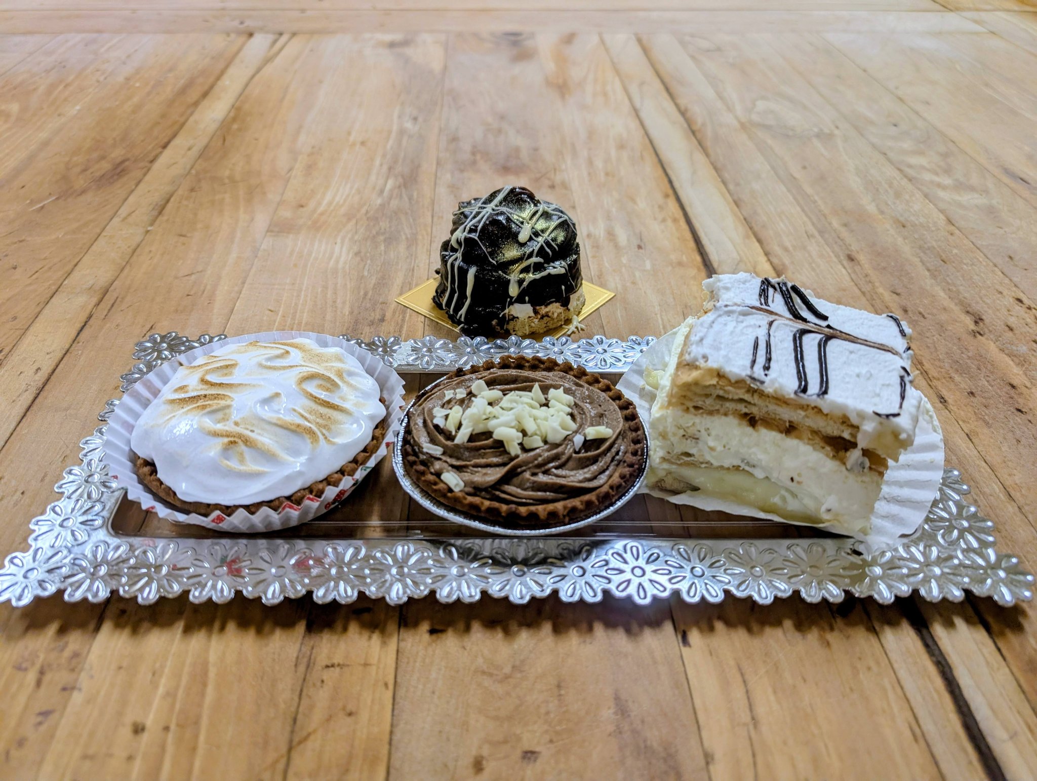 Tartelettes et mille-feuille